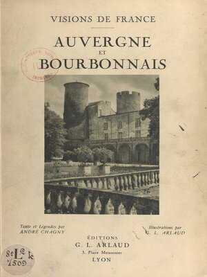cover image of Auvergne et Bourbonnais